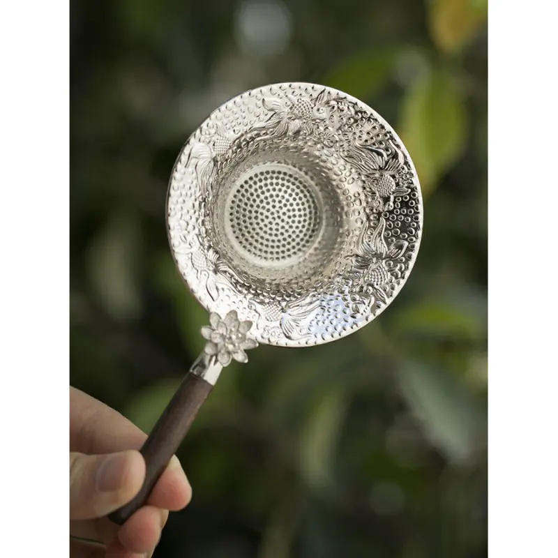 Koi Tea Filter Tea Leak Creative Tea Filter Tea Filter Mesh Fair Cup Kung Fu Tea Set Tea Ceremony Accessories All In One