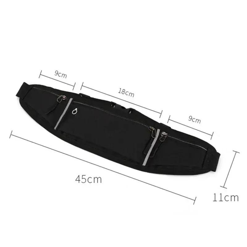 Professional Running Waist Bag Sports Belt Pouch Mobile Phone Case Men Women Hidden Pouch Gym Sports Bag Running Belt Waist Pack 5