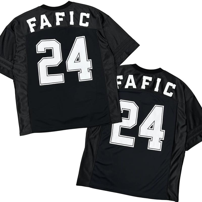 FAFIC STUDIO Áo Thun thể thao fafic hình in số 24 nam nữ Unisex áo jersey number 24 Top Sport