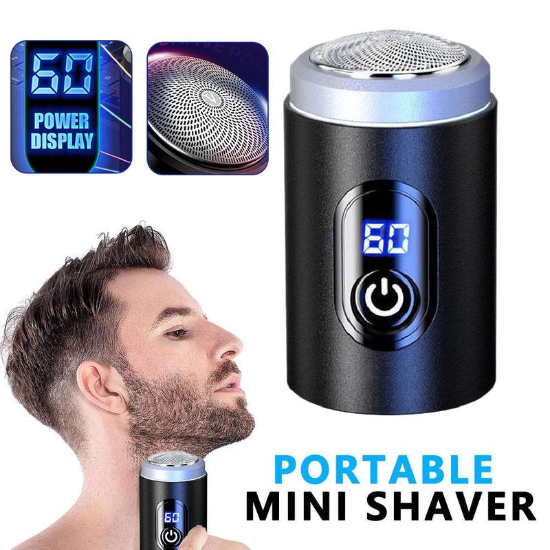 Digital Power Display Mini Razor Car Travel Razor Portable Men's Razor 0