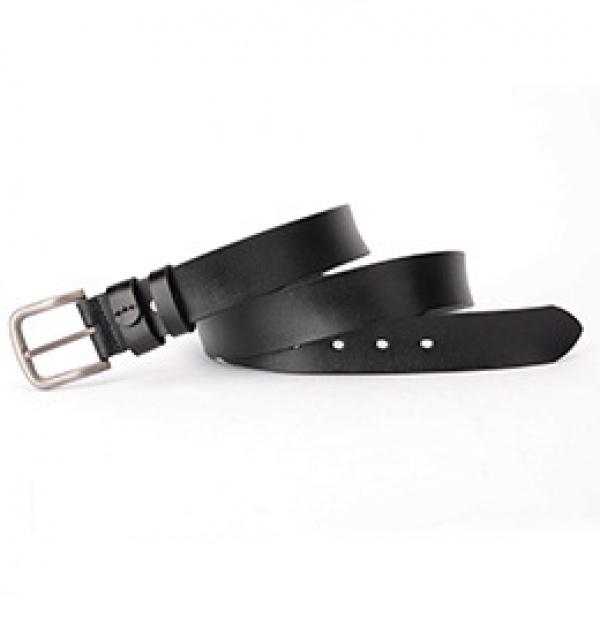 Product Introduction of 2024 New Crocodile Pattern Belt Men's High-End Belt Wholesale First Layer Cowhide Smooth Buckle Casual Belt Pant Belt 31
