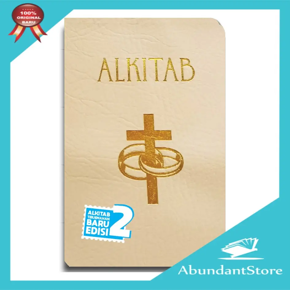Alkitab Pernikahan Ukuran Sedang - Alkitab 052 TI Wedding