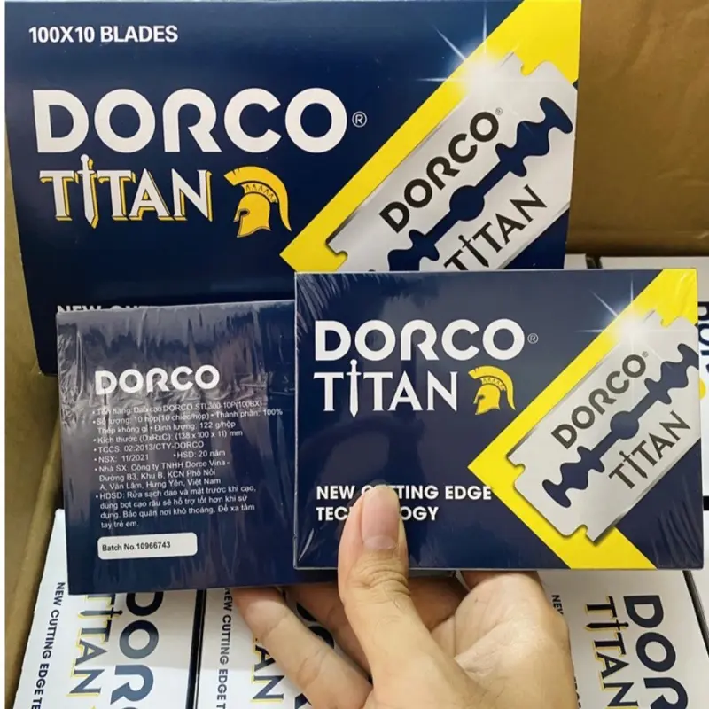 Lưỡi Lam Dorco Titan 100 Lưỡi - Hàng Chính Hãng 2