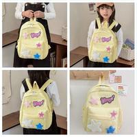 Gambar [MUM'S CHOICE] Tas Sekolah Anak-anak Tas Sekolah Bintang Ransel Kartun Ransel Wanita Tas Ransel kuliah Multifungsi Tas ala Korea Cute Kids Backpack - white dari Mum & Baby BEST Kab. Tangerang 5 Tokopedia