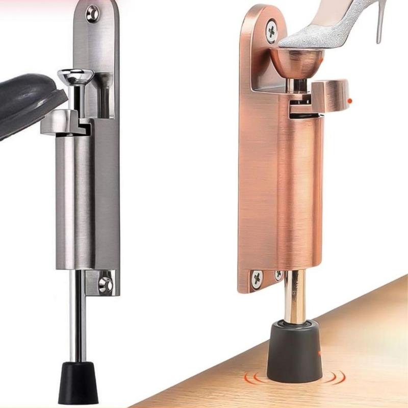 Chốt chặn cửa chống va đập 2 chiều, chất liệu hợp kim