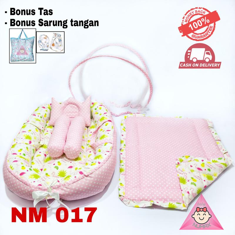 TEMPAT TIDUR BAYI LUCU MOTIF ANAK / KASUR BAYI KELAMBU LIPAT MODEL PERAHU / KASUR BAYI NUMAX BABY NEST / KADO BAYI 0