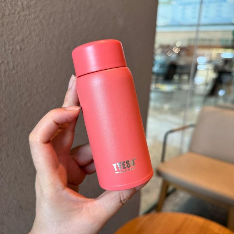 Cute 150ml Stainless Steel Thermal Flask Mini Double Pocket Thermal Water Bottle Portable Water Bottle Accessories Travel Tumbler 3
