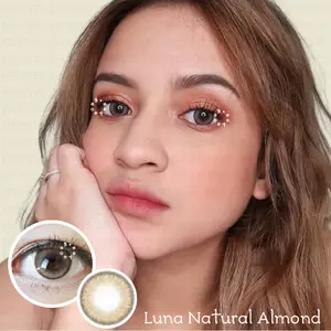 Softlens EOS Luna Natural Almond Brown (Coklat Natural)