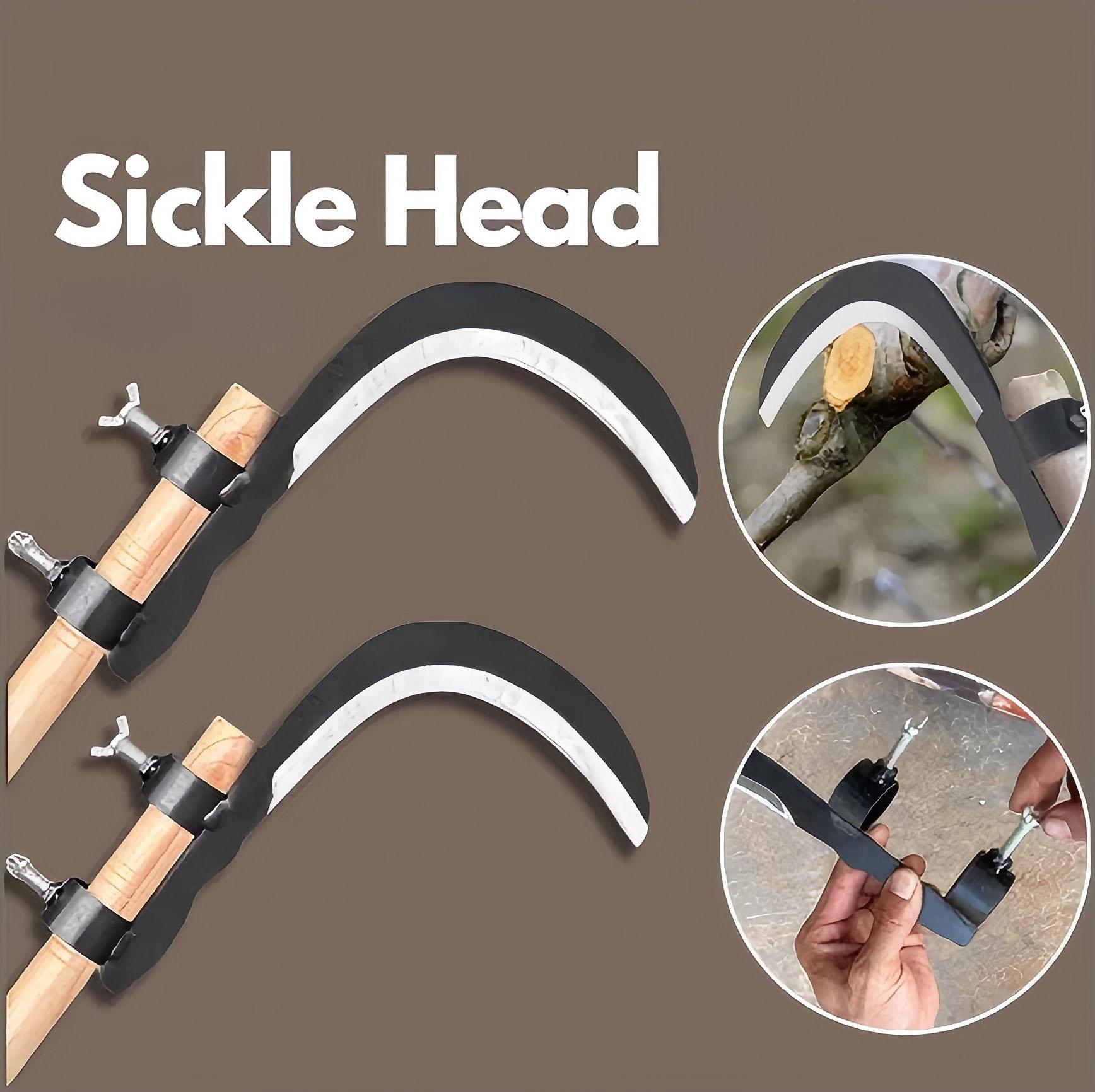 【COD】Sabit Pisau Multifungsi Adjustable: Untuk Pinang, Sawit, Rumput (Air) & Dahan Ranting, Memangkas, Penyiangan & Memetik Buah Tinggi – Alat Serbaguna Kebun & Pertanian