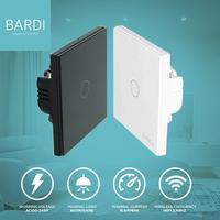 Gambar BARDI Smart Light WallSwitch Touch WiFi - EU 1 Gang White Putih /Black Hitam Saklar - Black dari BARDI Official Store Kota Administrasi Jakarta Barat 3 Tokopedia