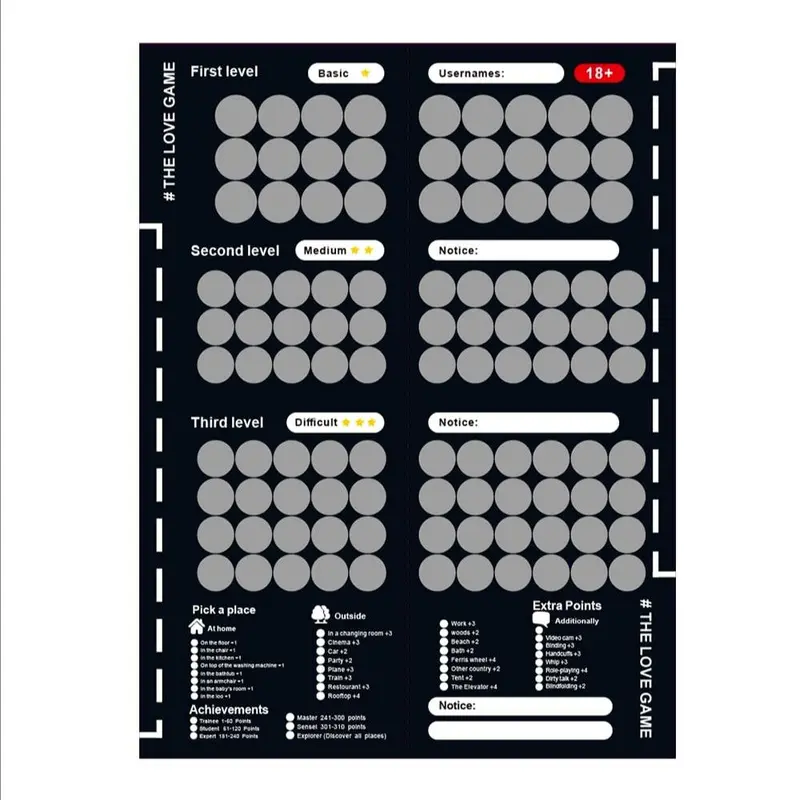 Marriage To Do List Scratch Off Poster, 1 Count Wedding Game Poster, Wedding Anniversary Gift, Marriage Bucket List Poster 3