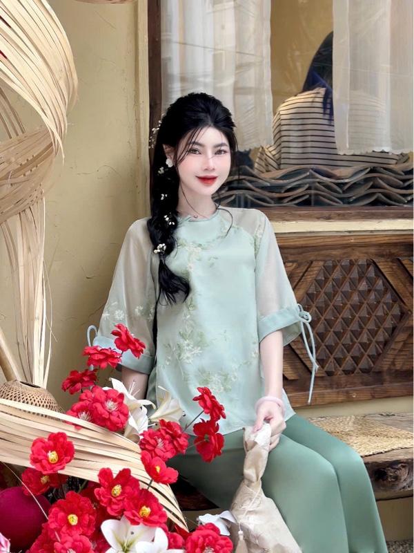 Product Introduction of Set tơ cát tường xinh cho nàng lễ chùa 9