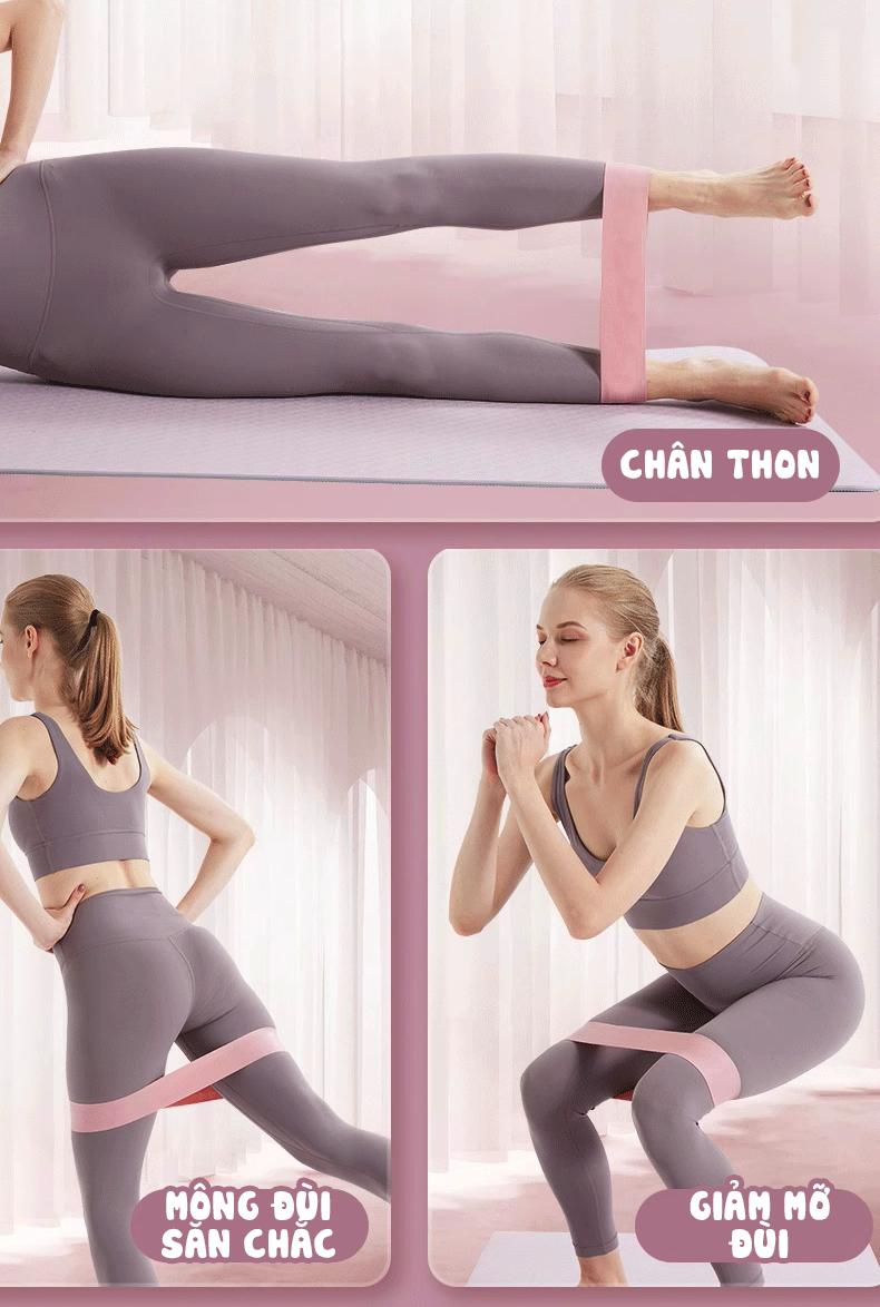 Product Introduction of Bộ 5 Dây Kháng Lực Tập Yoga Gym Cao Su Tự Nhiên 2573 - PARISA dây kéo đàn hồi 23