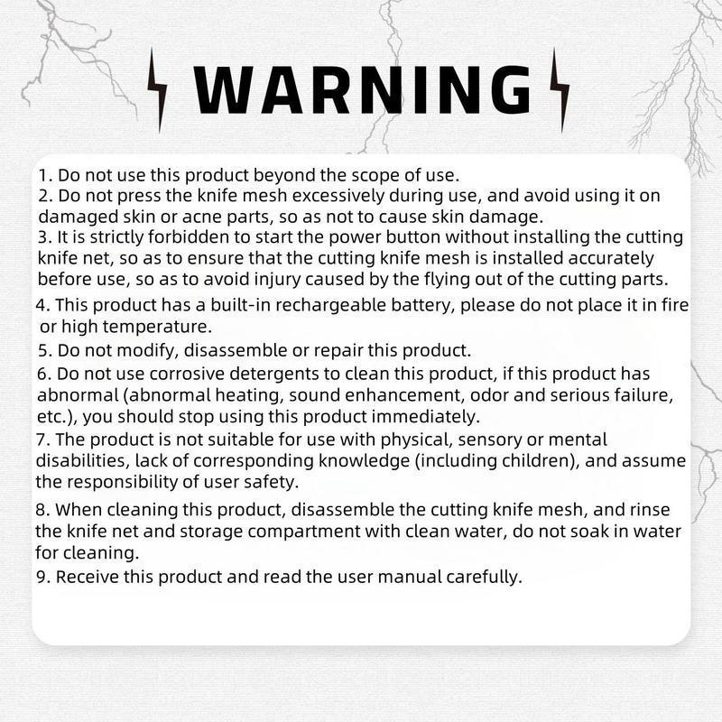 Product Introduction of Waterproof Electric Razor, 1 Box Portable Mini Electric Razor with Double Ring Blades, Wet and Dry Electric Shaver, Men's Grooming Tools, Comfort 2