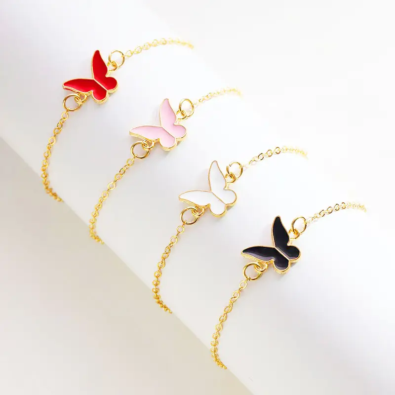 European and American Fashion Jewelry Simple Versatile Butterfly Bracelet Watch Accessories