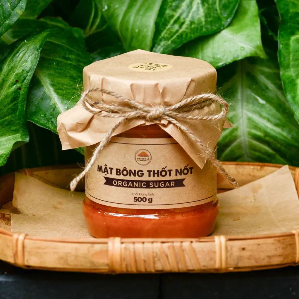 [Combo 3 hủ 500g] Đường thốt nốt sệt hương vị tự nhiên - Đặc sản truyền thống An Giang - Cái Nón Lá