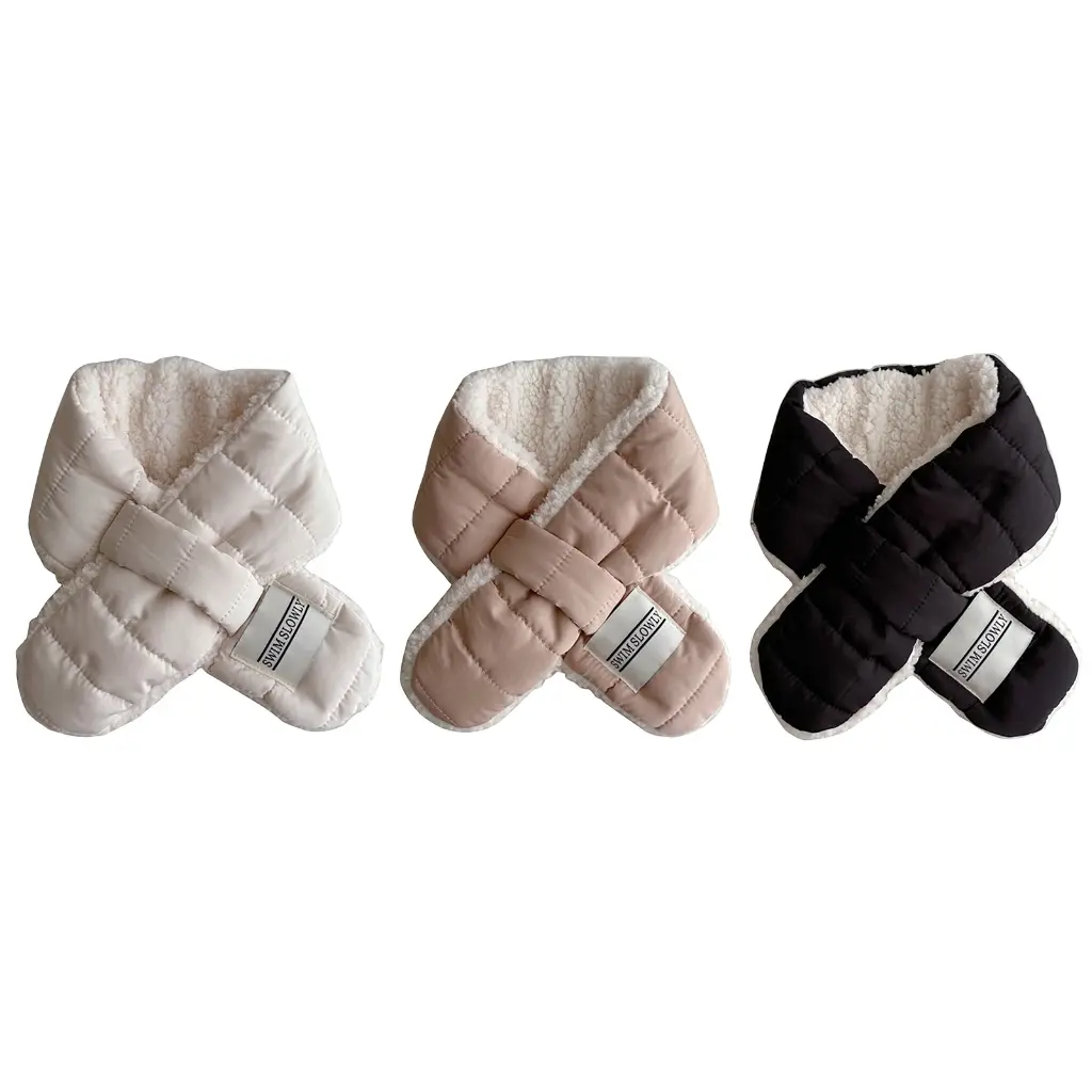 Versatile Plush Shoulder Wrap Warm & Trendy Scarf Fashionable Plush Scarf for Boys & Girls Suitable for Cold Weather