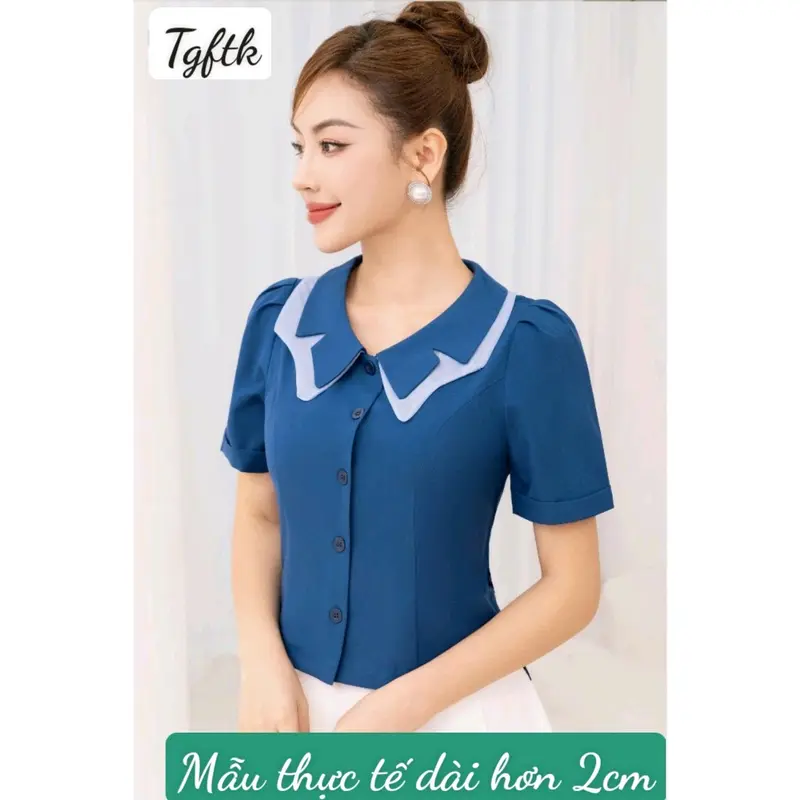 Áo kiểu công sở cao cấp, có size lớn 3