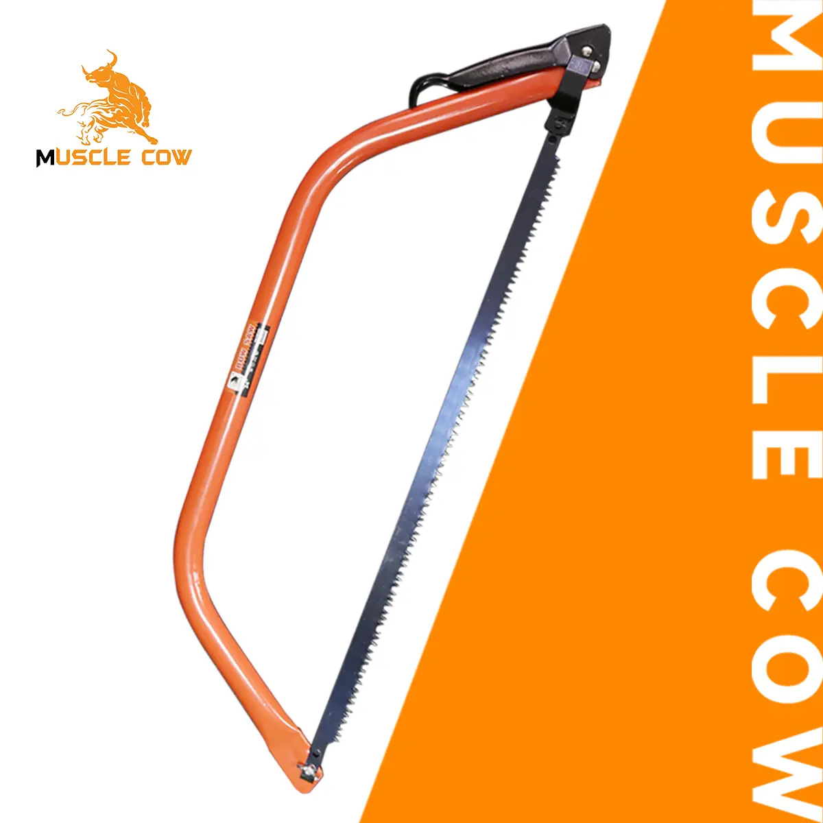 MUSCLE COW เลื่อยคันธนู เลื่อย เลื่อยตัดไม้ มียาว 24 , 30 นิ้ว พร้อมใบ เลื่อยมือ เลื่อยชัก Bow Saw