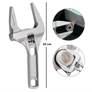 KUNCI INGGRIS PIPA PENGENCANG WASTAFEL KUNCI INGGRIS UKURAN 6 - 68 MM / Kunci inggris Universal Adjustable Wrench Spanner/Besar Serbaguna Murah Universal Ajaib Kunci Pipa