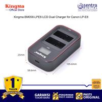 Gambar Kingma BM058-LPE8 Dual USB Charger for Canon EOS 550D 600D 650D 700D dari Sentra Digital Kota Surabaya 4 Tokopedia