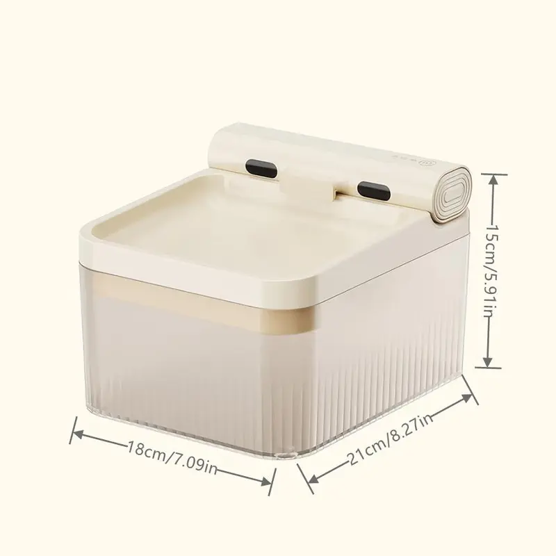 4L Wireless Cat Water Dispenser, Rechargeable Pet Water Dispenser for Cats, Motion Sensor Cat Water Dispenser with 6 Filters 1