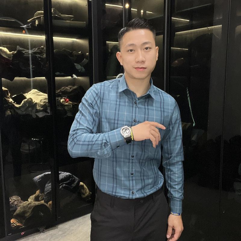 Product Introduction of Sơmi kẻ ô k01 của nhà DUMIMAN Áo Menswear 3