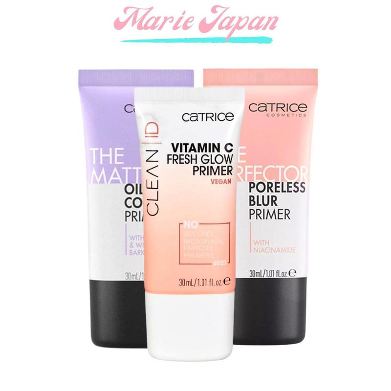 Kem Lót Catrice Primer Kiềm Dầu Che Phủ Tuýp 30ml- Cosmetic