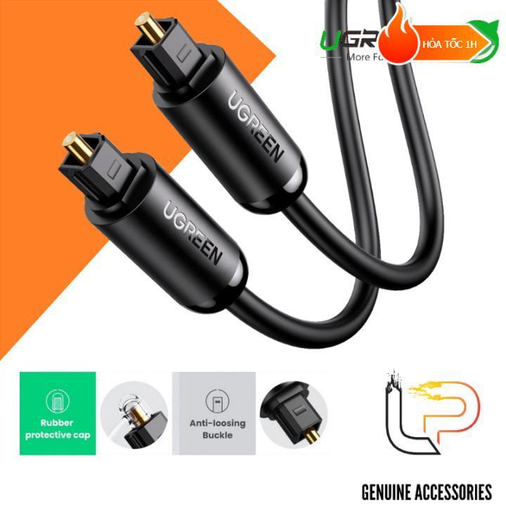 Cáp âm thanh quang Optical Ugreen AV122 dài từ 1-3 mét