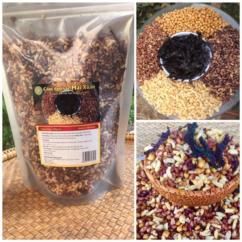 CỐM Gạo lứt rong biển sấy Mai Xuân 300gr ăn vặt healthy Food