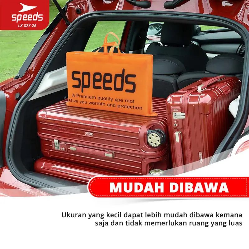 SPEEDS Playmate Anak 115 x 180 Tebal 9mm Tikar Lipat Bayi Playmate Bayi Matras Bermain Bayi Foam XPE Playmat Karpet 027-26-B 6