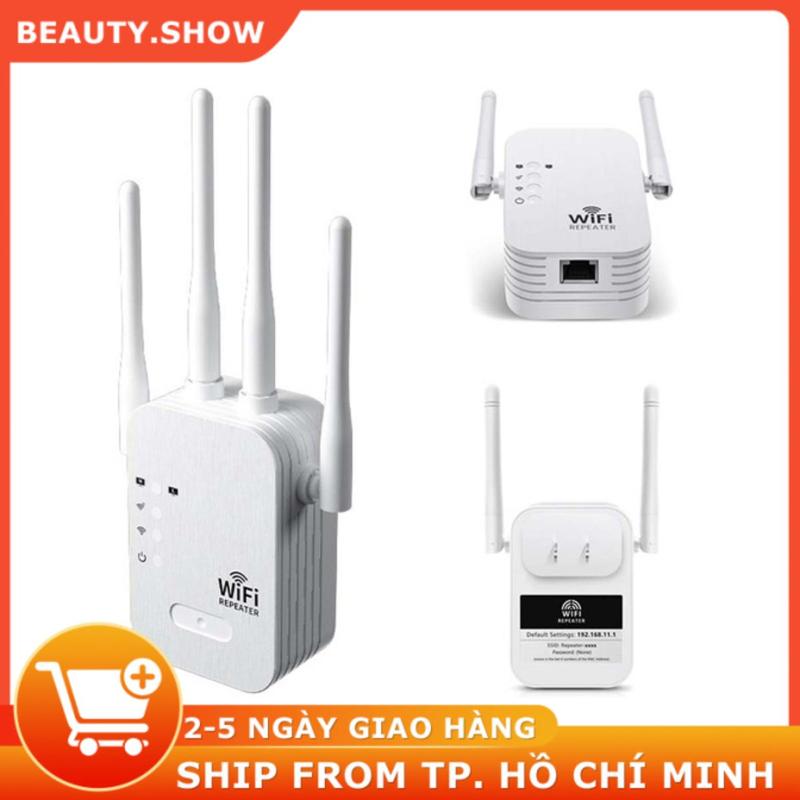 Bộ kích sóng wifi 4 râu ăng ten giải pháp chia sẻ wifi diện rộng, độ mở rộng wifi lên tới 300Mbps Bộ khuếch đại tín hiệu wifi có thiết kế nhỏ gọn giúp Mở rộng phạm vi WiFi trong nhà bs007