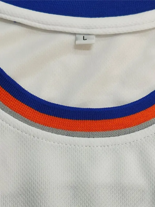 Men's Letter & Figure Patched Contrast Trim Crew Neck Basketball Jersey, Loose Casual Breathable Comfortable Round Neck Sleeveless Sports Jersey for Outdoor Training, Men's Sportswear for Indoor Outdoor Wear 8