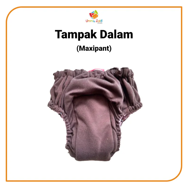 Popok Kain Cuci Ulang Clodi Anak Aktif Merk Klodiz Maxipant Berkualitas 1