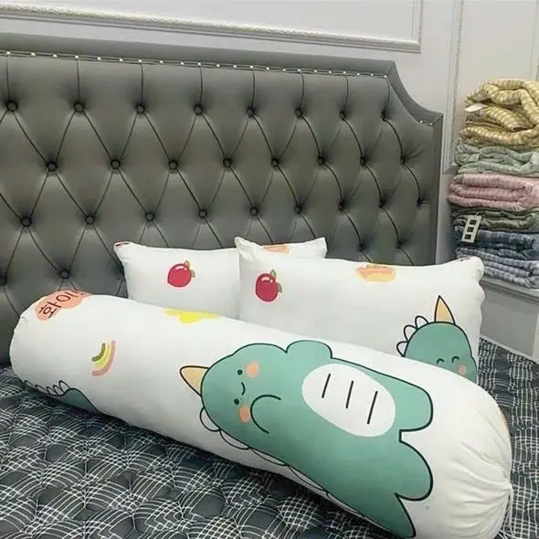 Combo 2 Ruột Gối  Đầu,1 Gối Ôm poly cotton mềm mại, êm ái 5