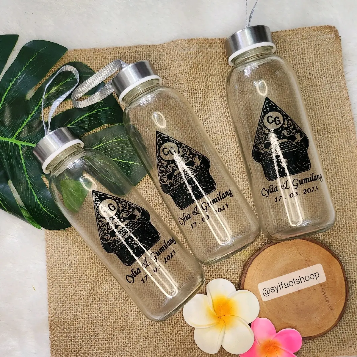 souvenir tumbler 420ml CUSTOM CETAK variasi kemasan