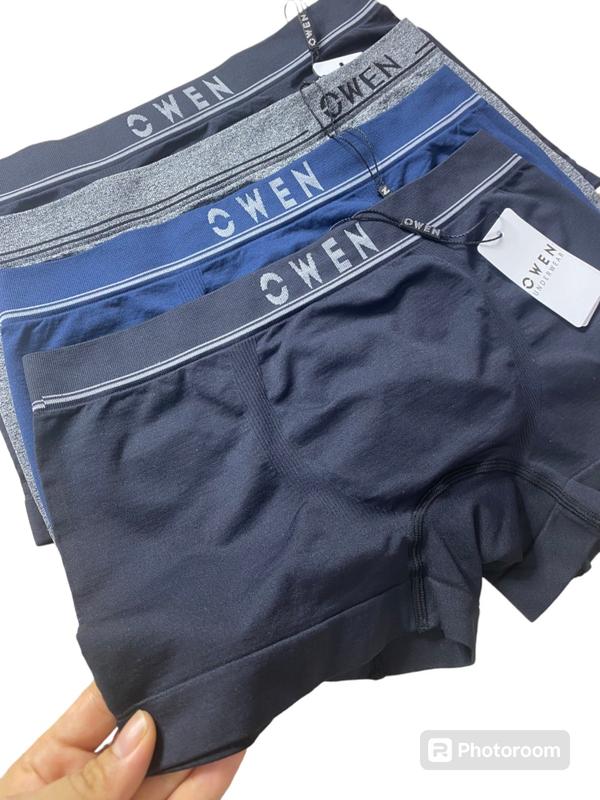 Set 6 Quần sip đùi nam Owen Boxer chính hãng - sợi cao cấp - Menswear Thun Quần Boxer Sịp có thể giặt máy quần sip boxer quần sịp t at sịp đùi quà tặng bạn trai valentine boxer quần nhỏ nam quan lot nam sip thong hoi quanxit