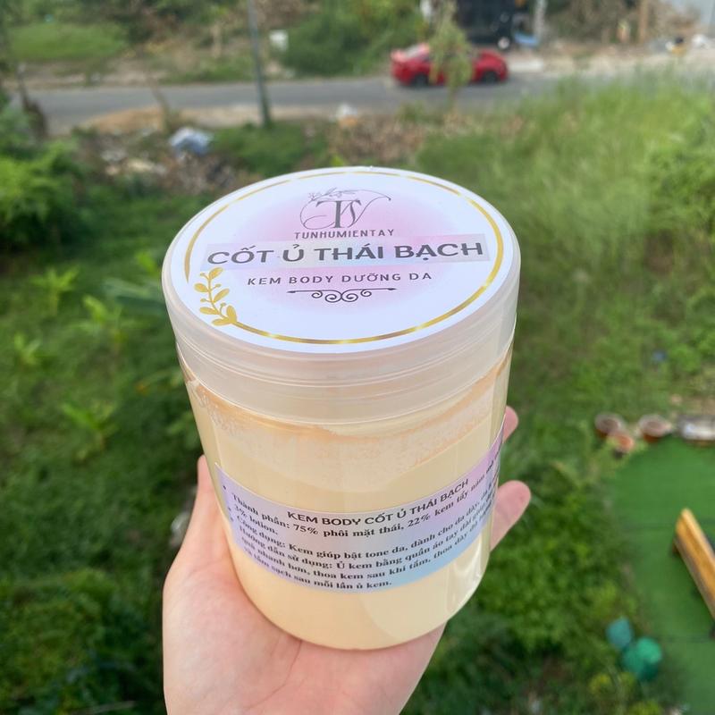 Cốt Ủ Thái Bạch Kem body TẨY MẠNH Dưỡng Da Body cho da dày da lì - 500gr