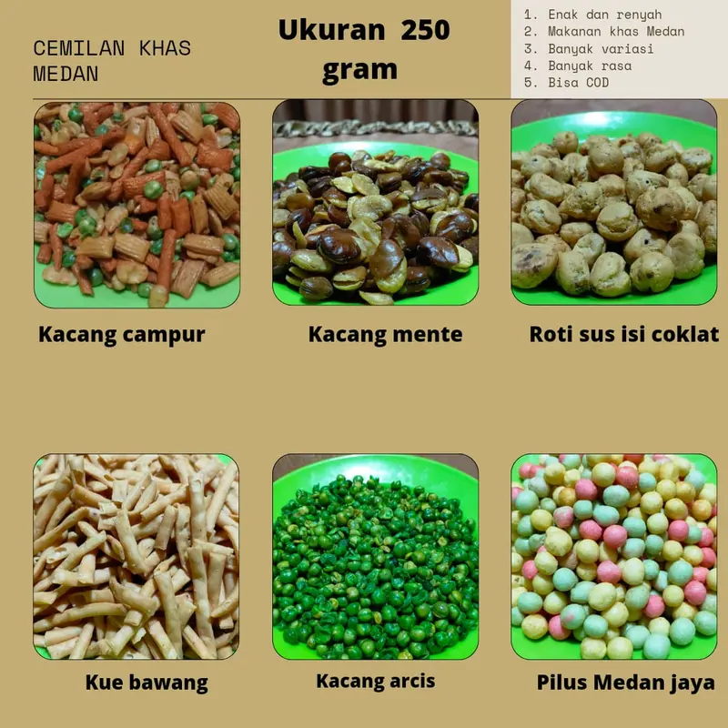 CEMILAN KHAS MEDAN KHUSUS 250 GRAM 0