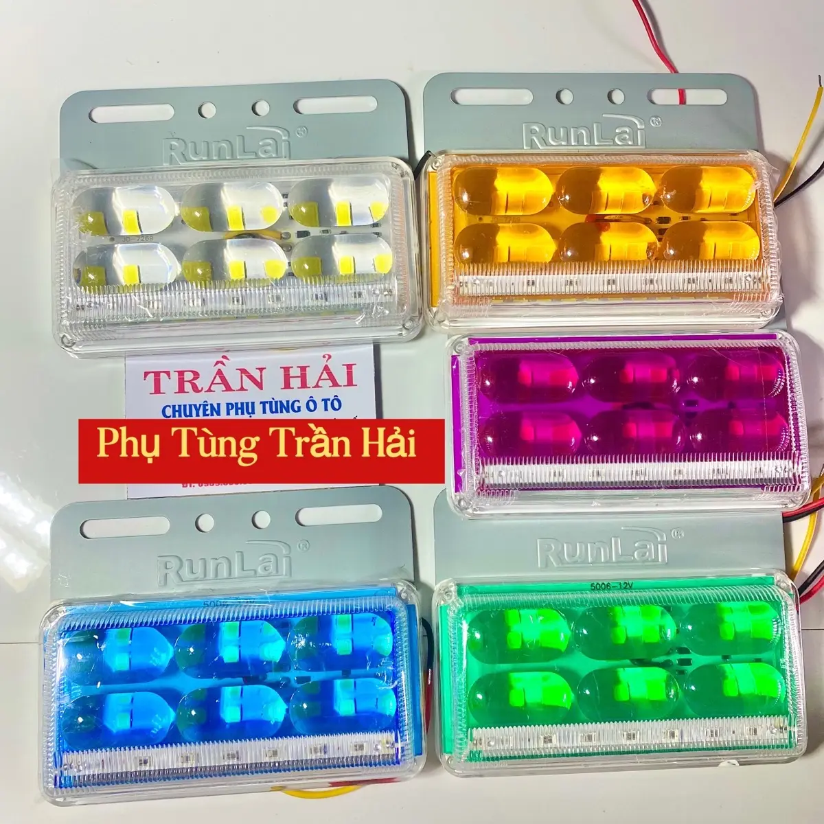 Đèn leb xi nhan cảnh báo  RUNLAI 12v