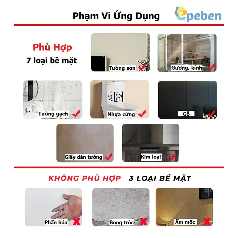 Tranh mica EPeBen dán tường nổi 3d hình chữ LOVE decor trang trí tường nhà, phòng khách, phòng ngủ Thay Tranh Decal Decor Phòng Trang Trí Nhà Decor Tường 4