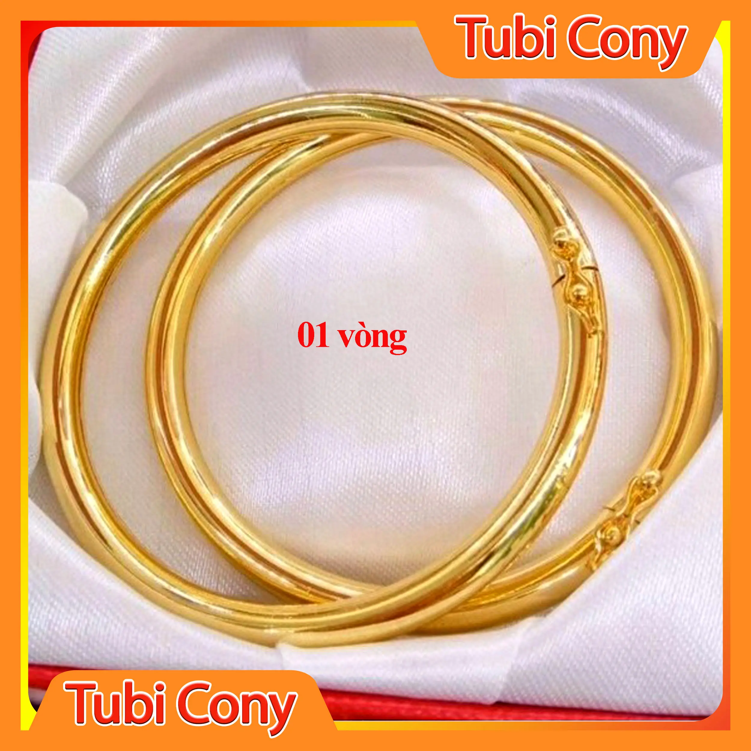 01 vòng bọng trơn  có khóa gài - Mang rất sang - Bao hoàn tiền, Bao trả hàng trong vòng 07 ngày