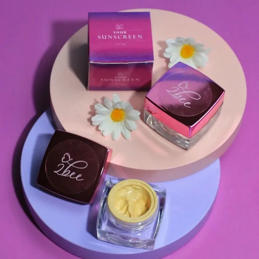 2bee glow sunscreen SPF 30