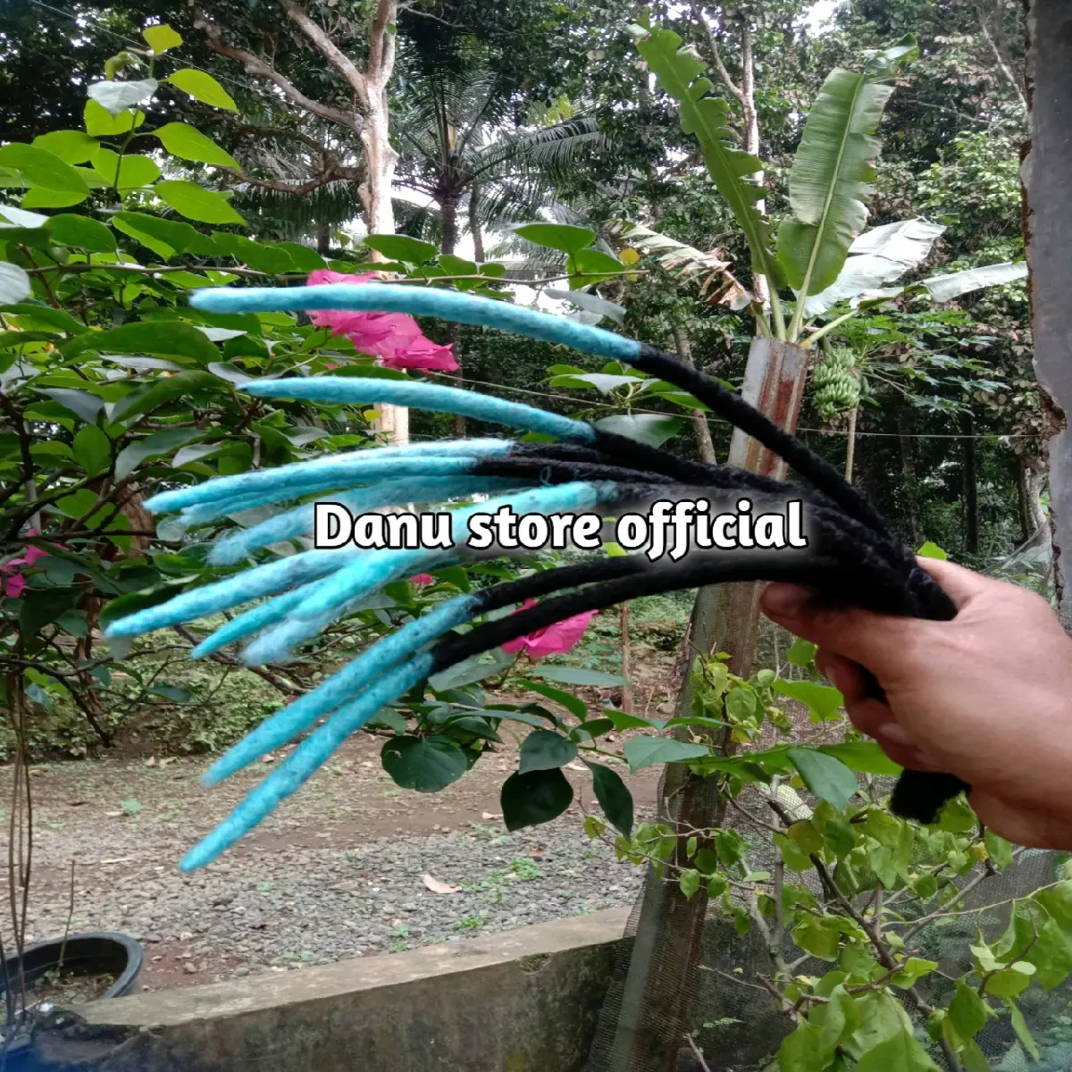 Rambut sambung gimbal, panjang 35 cm
