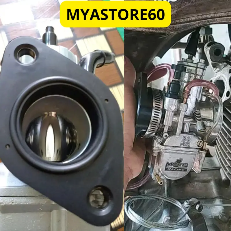 Paket PNP Suzuki Thunder Langsung Pasang!!! Karburator Karbu KEIHIN PE 24 PE 26 PE 28 Carburator Pe24 Pe26 Pe28 + Manipul Intek Intake Motor 3