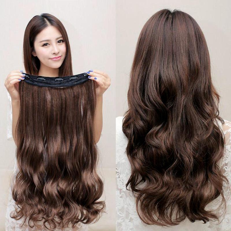 Product Introduction of Dark Brown Large Wave Fashionable Temperament Wig Curly Hair, Hair Human Brown Curtains Wig X7E1 14