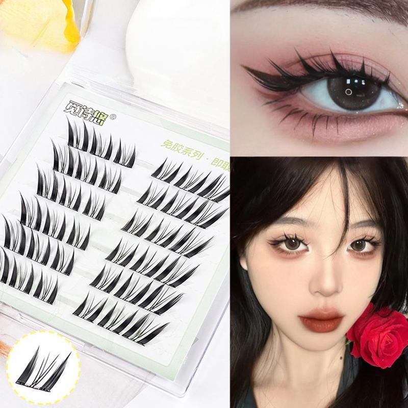 Product Introduction of 【No Need Glue!】glue-free Eyelashes Extension Self-Adhesive Reusable Softer Lashes False Eyelashes Makeup 26