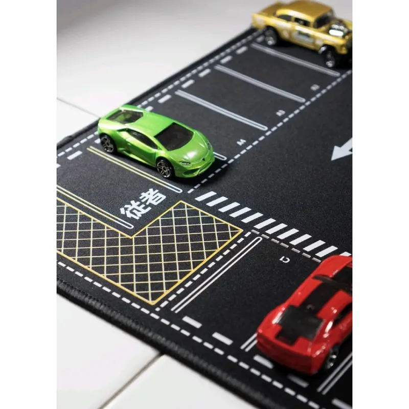 Diorama Diecast Mouse pad Parkiran Japan JDM Style JHPro Skala 1/64 Alas Mouse 1