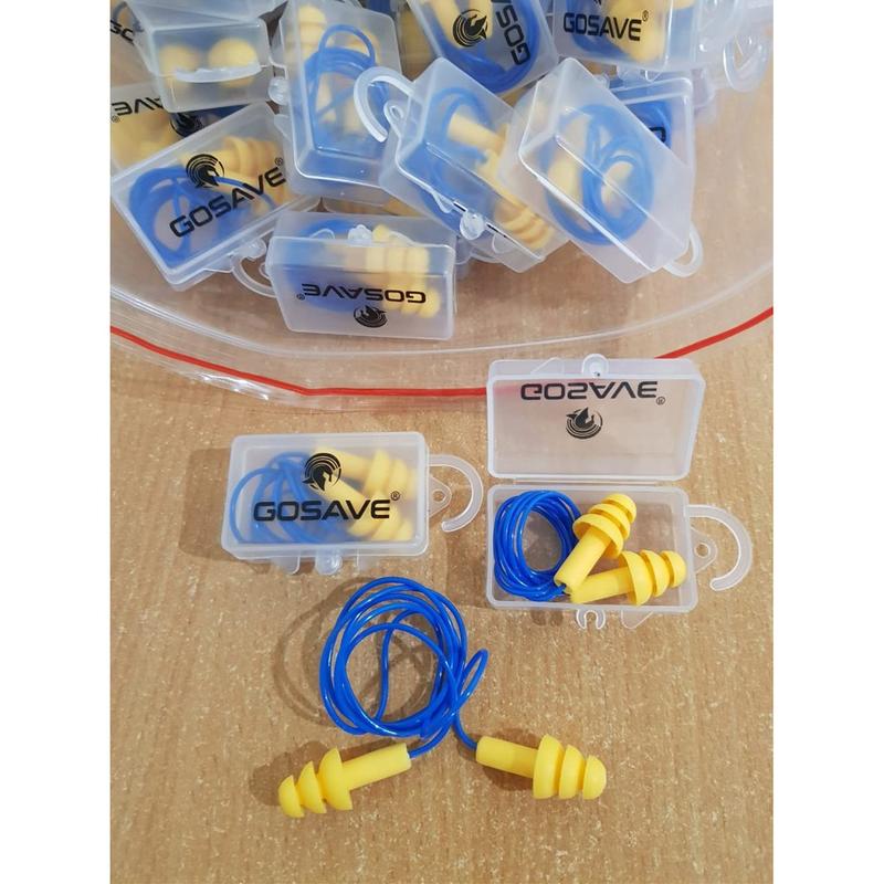 Penutup Telinga Silikon Ear Plug Earplug Ultrafit GOSAVE penyumbat bising 3