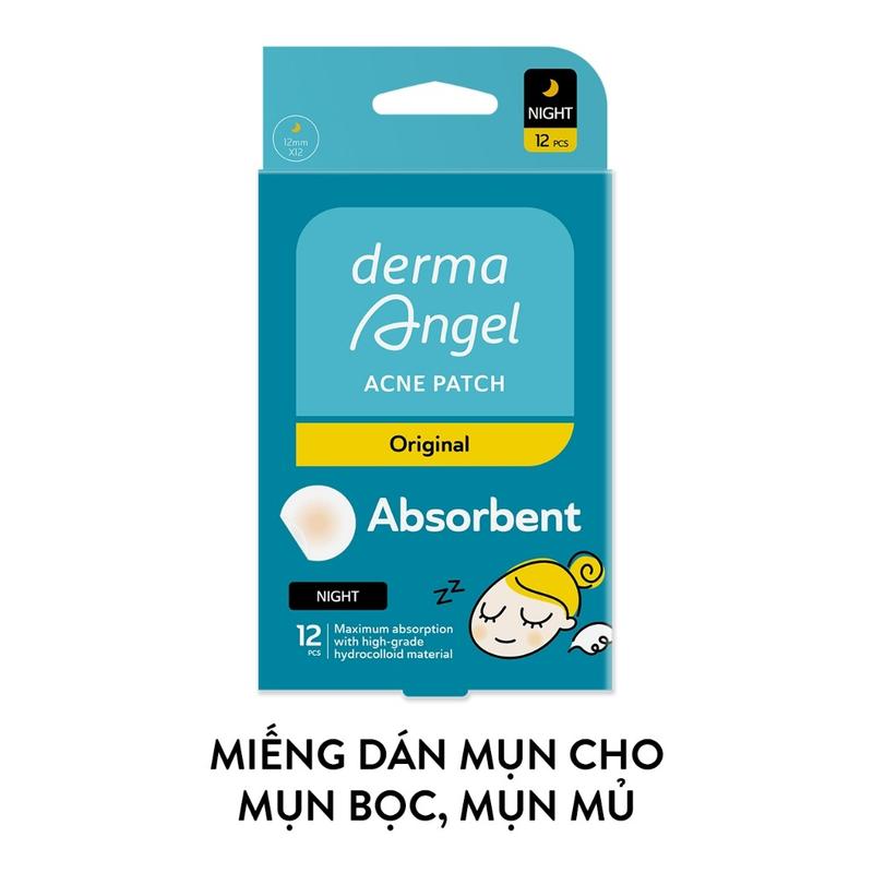 Combo dán mụn Derma Angel Day & Night 3